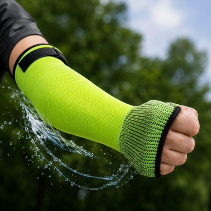 Cut-Resistant Forearm Guards with Hook-and-Loop Straps – 16 Inch Protection Sleeves for Gardening & Workshop Use | Thomler