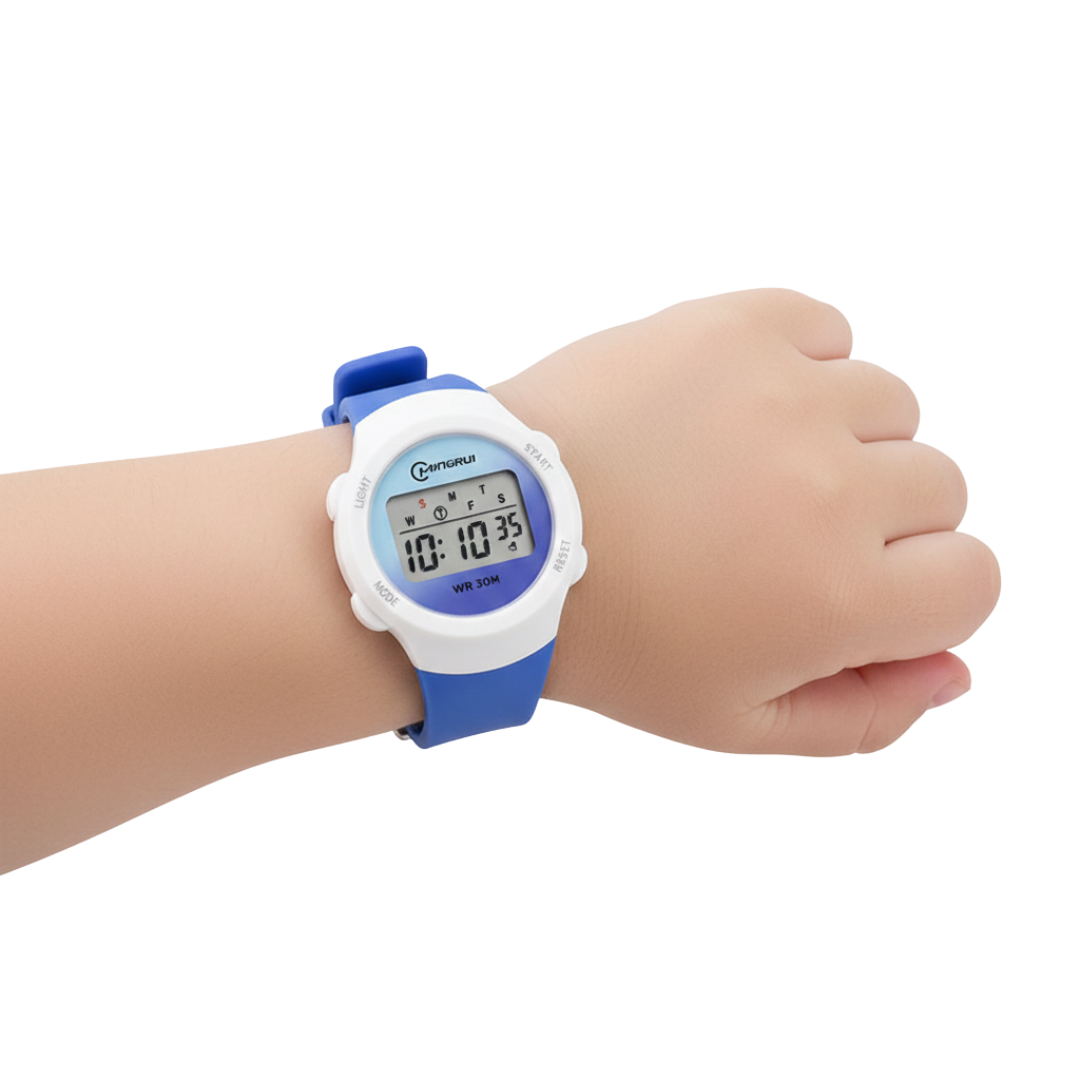 Kids Digital Sports Watch with Alarm & Stopwatch – Water Resistant Timepiece for Active Children | Thomler
