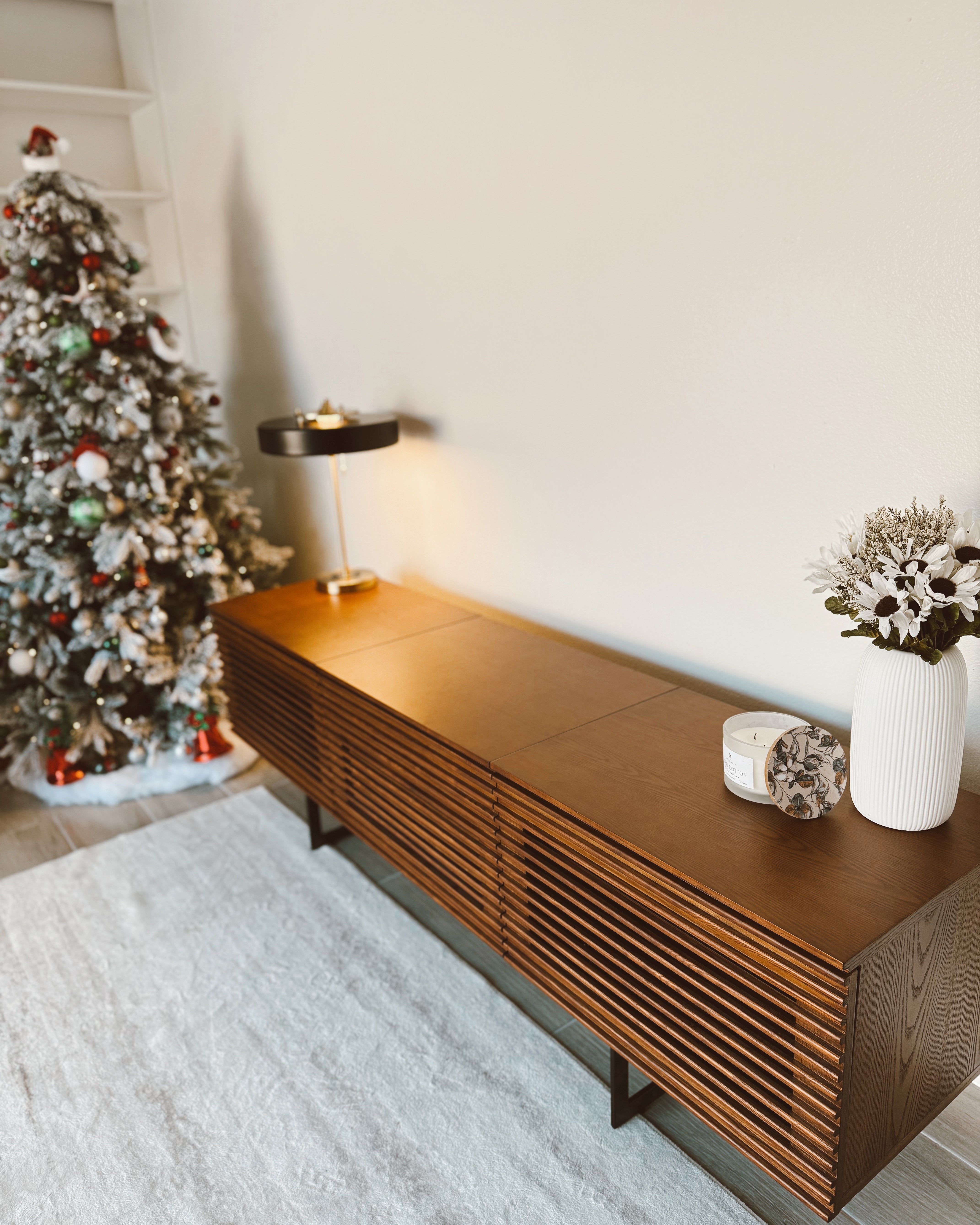 Table Lamp Brass 10W 13.8 in x 16.5 in Bedroom Living Room Study Vintage Midcentury Style Lighting | Thomler