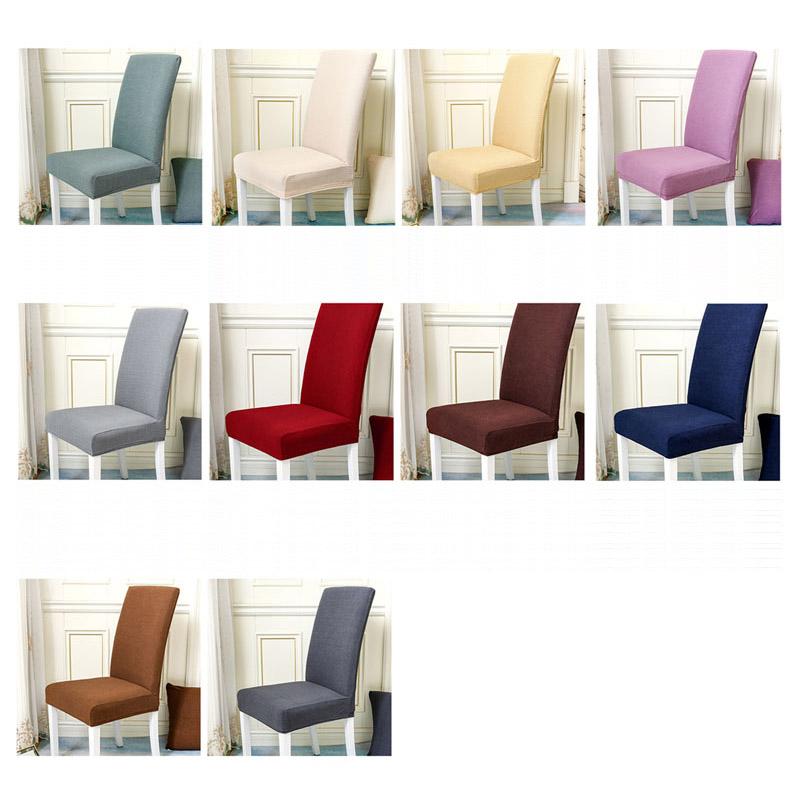 Stretchy Chair Covers Set – Fresh Look Protection for Dining Seats | 4-Pack | Thomler