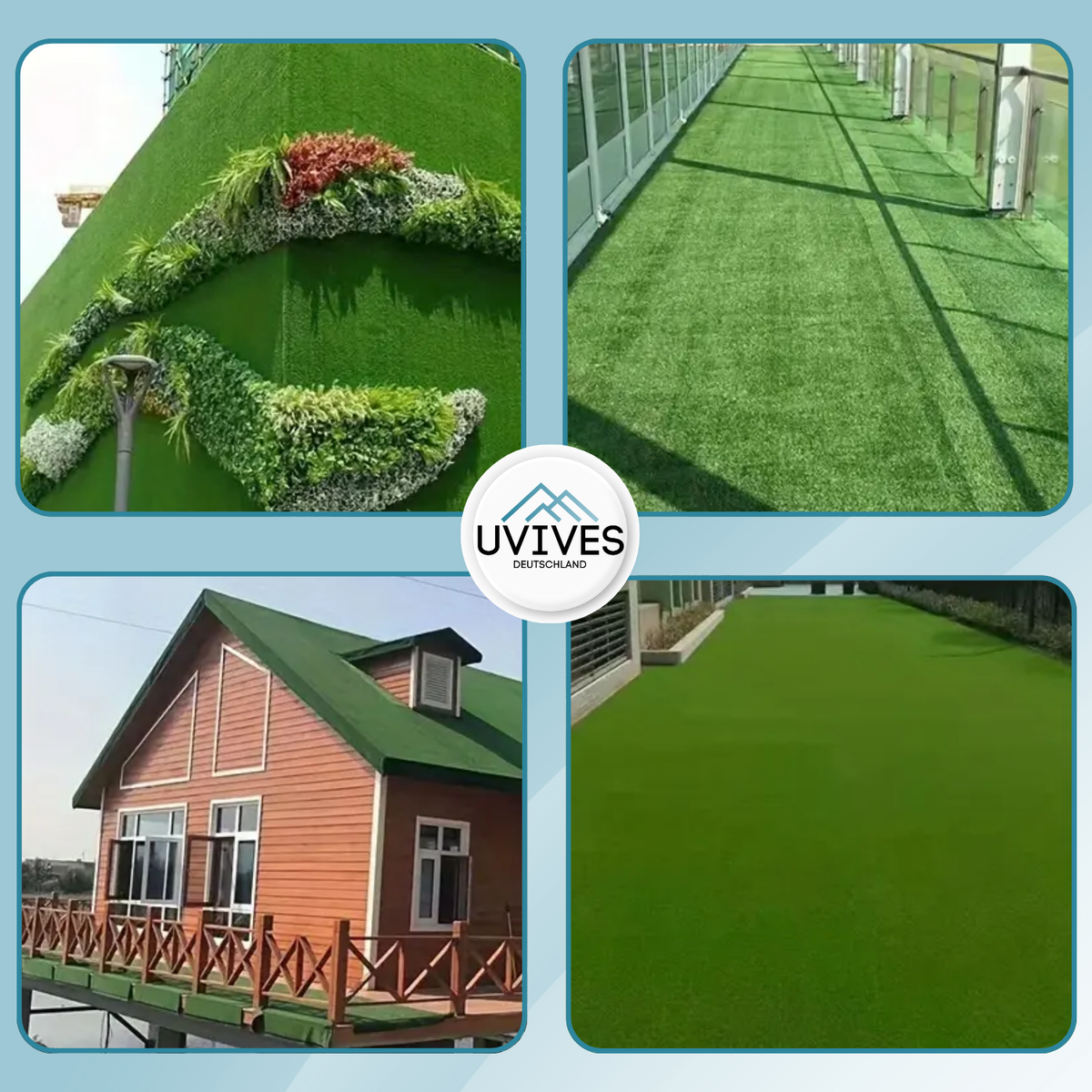 Pre-Seeded Biodegradable Grass Roll for Instant Lawn Coverage – Roll Out, Water & Grow Dense Turf for Yard Patching, Garden Restoration & | Thomler