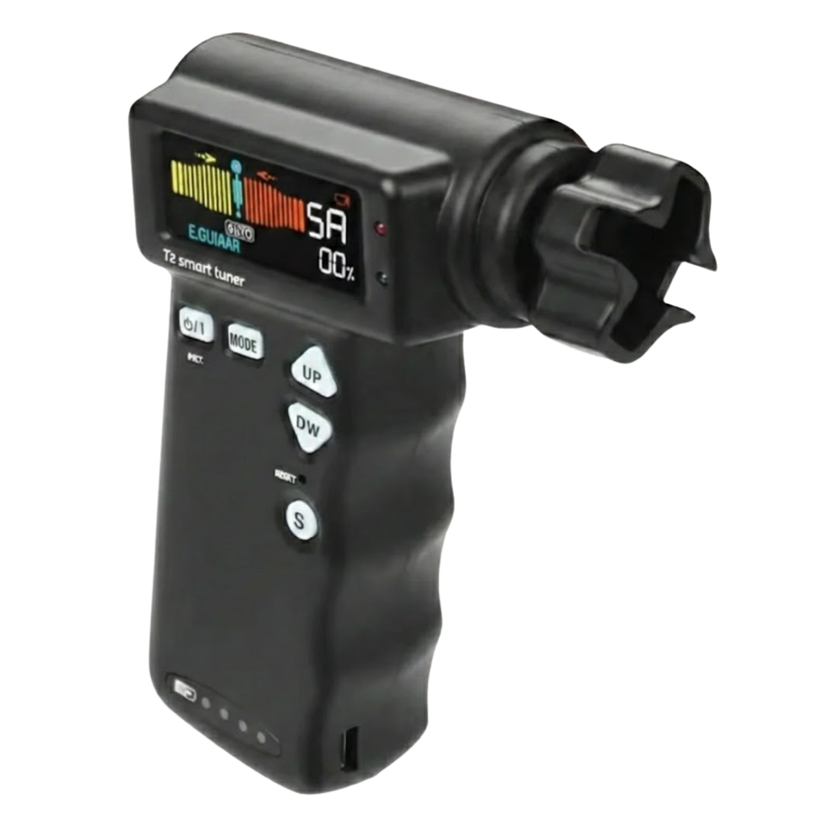 Automatic Guitar Tuner with Motorized Peg Winder for Acoustic, Electric & Bass | String Tool | Thomler