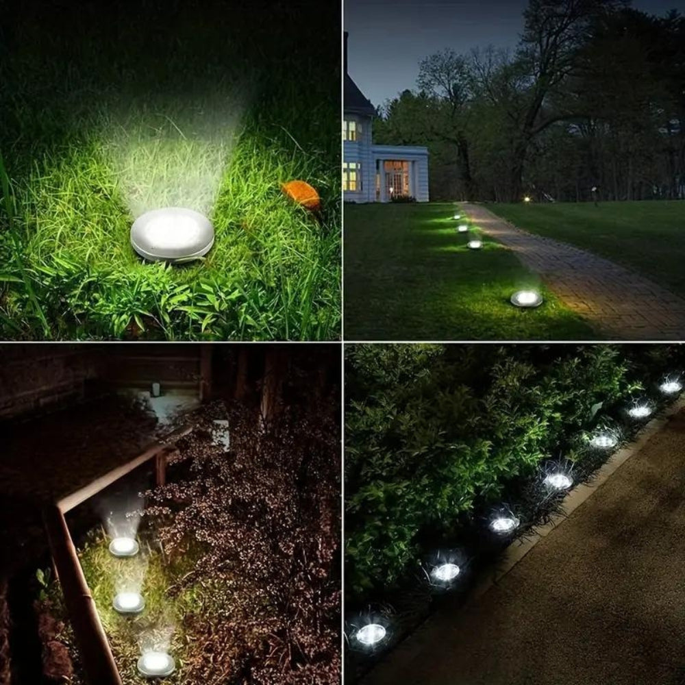 In-Ground Driveway & Garden Solar Stake Lights – Auto Dusk-to-Dawn LED Markers for Walkways, Yards & Patios | Thomler