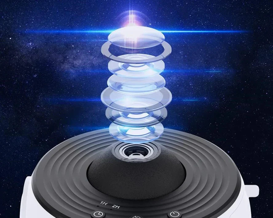 Space Projector Night Light with 13 Interchangeable Disks Galaxy Stars Planets for Bedroom Ceiling Walls Kids Room Decor USB Powered | Thomler