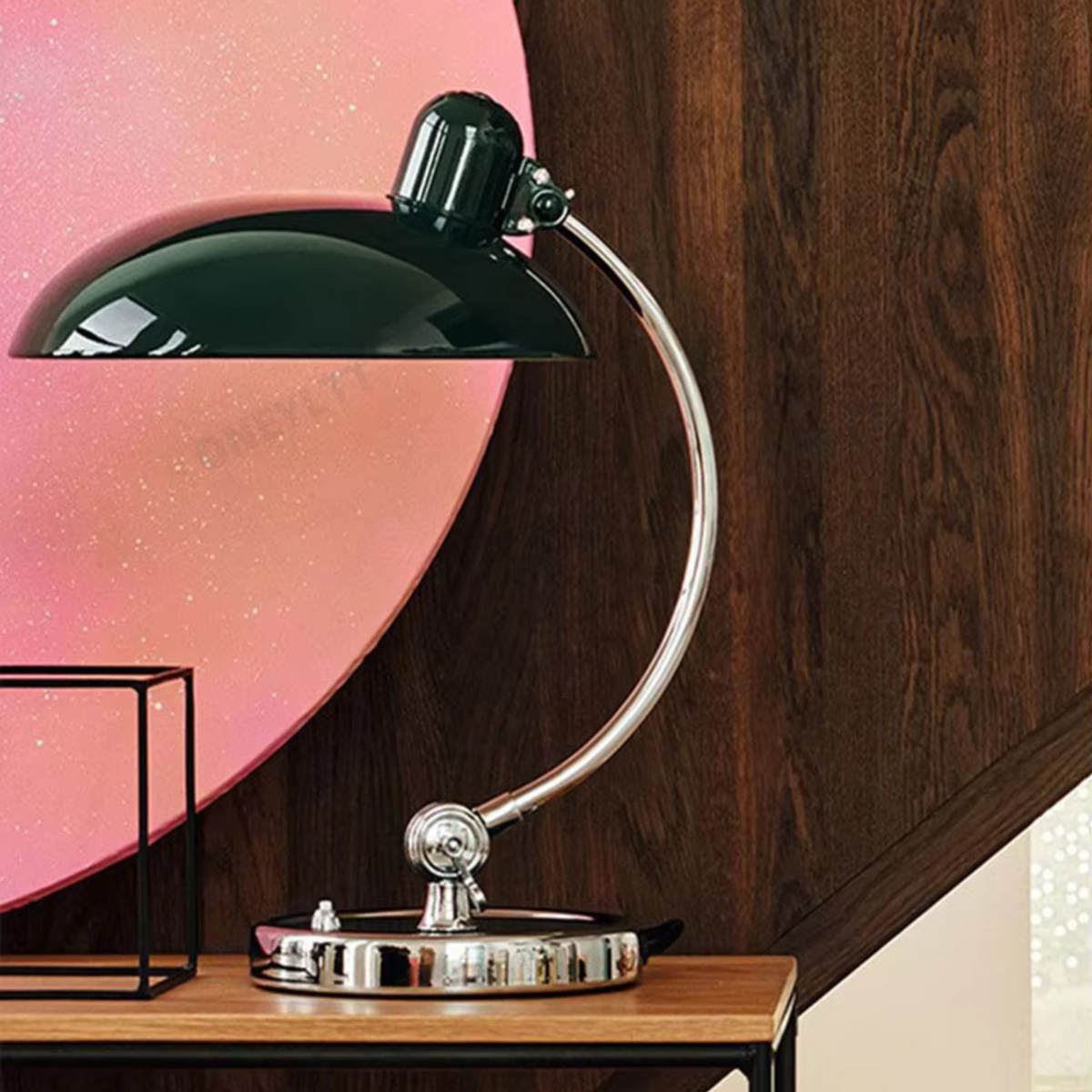 Adjustable Dome Desk Lamp with 3 Light Modes – Metal Reading Light for Home Office & Bedrooms | Thomler