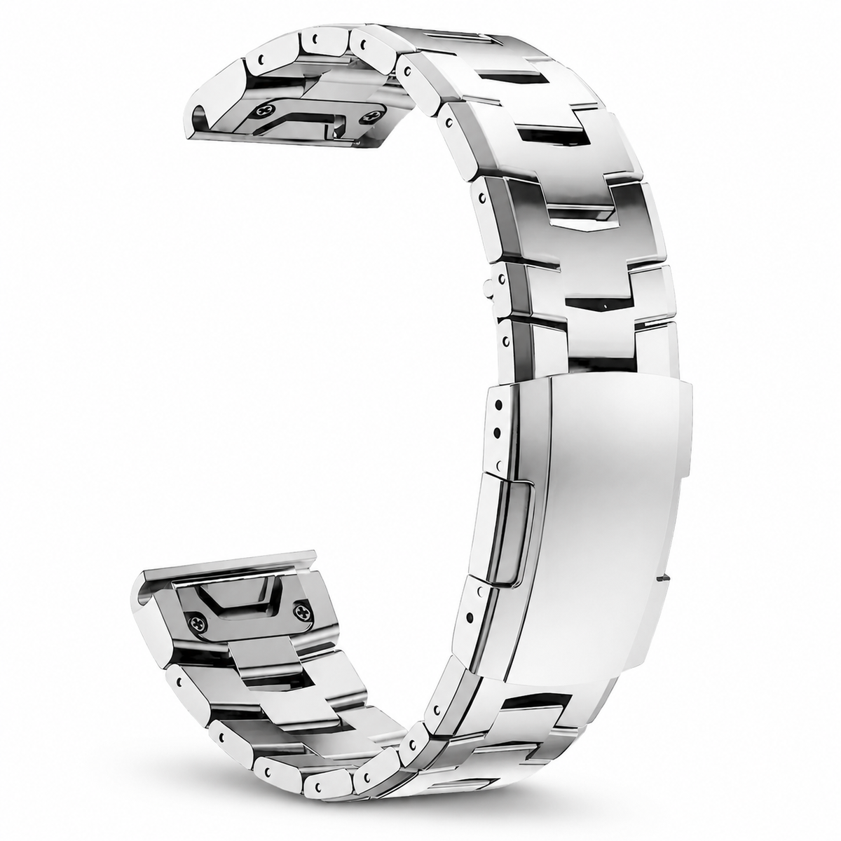 Premium Titanium Watch Band for Garmin Fenix 9 – Metal Link Bracelet with Tool-Free QuickFit Connection – 22mm & 26mm Options for 47mm / | Thomler