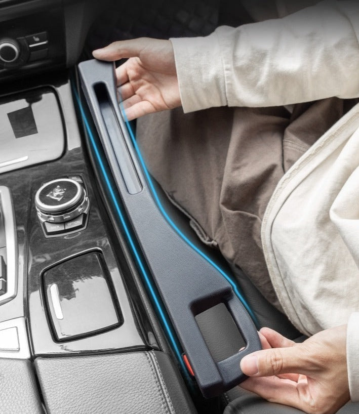 Console Gap Filler Inserts For Front Bucket Seats – Padded Leatherette Spacers Prevent Dropped Items Between Car Seat & Center Console – Uni | Thomler
