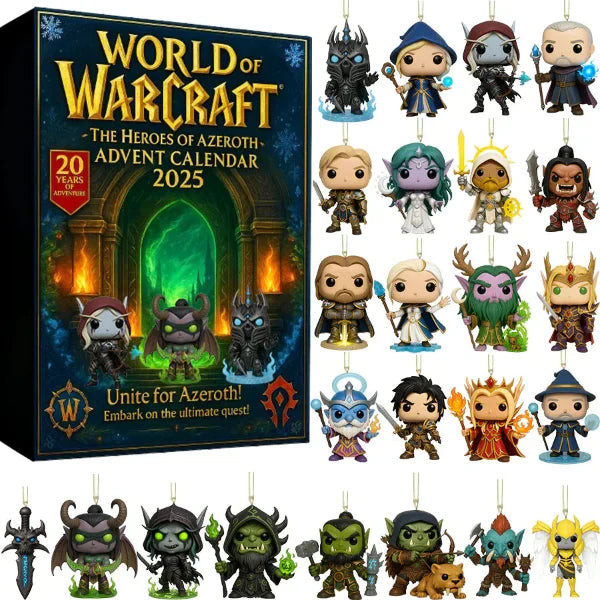 Epic Fantasy Gaming Advent Calendar 2025 – 24-Day Collectible Countdown with Miniature Figurines, Weapons, Keychains & Exclusive Items | Thomler
