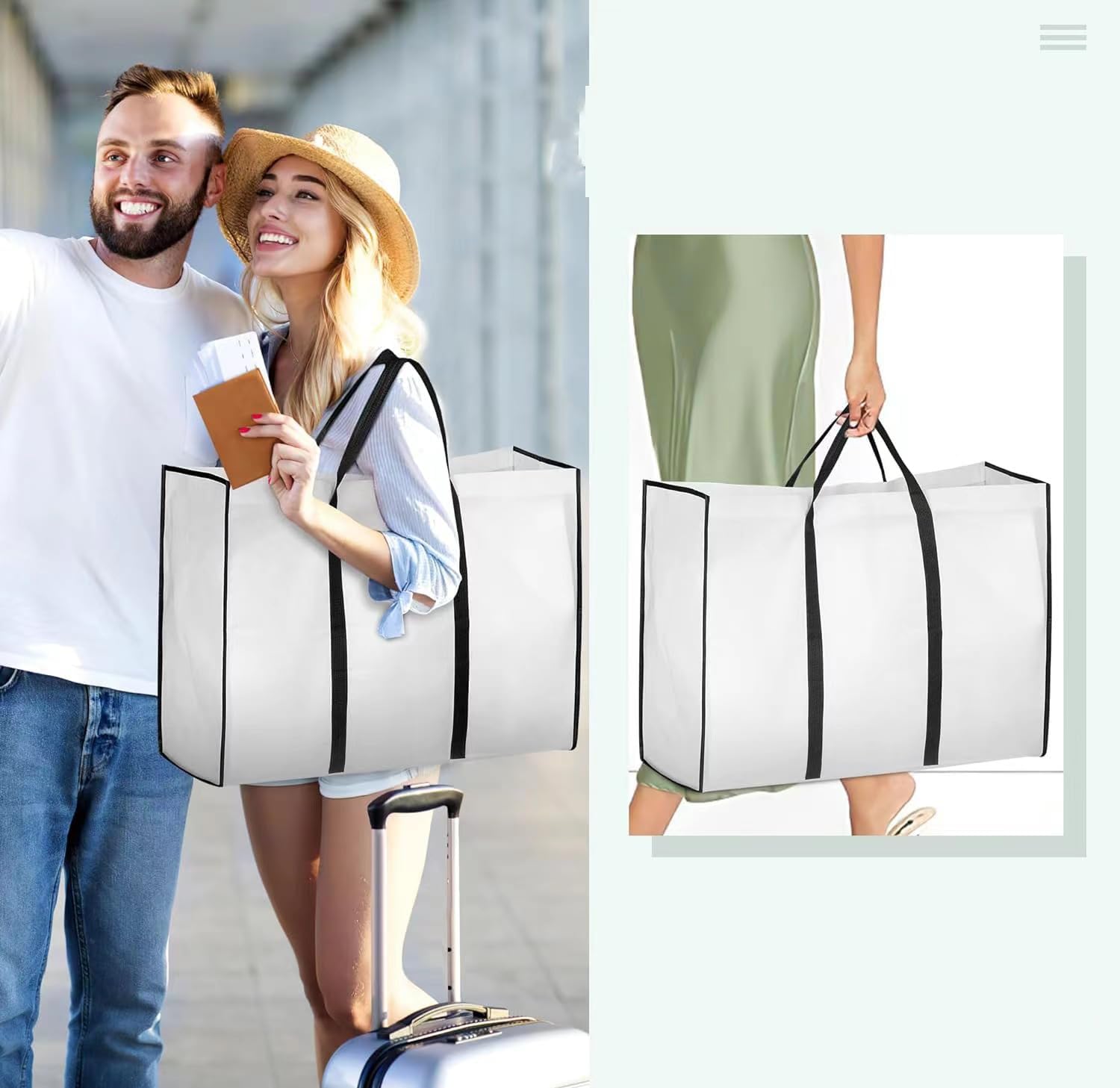 Bridal Gown Garment Bag 70 Inch Full-Length with Shoe Pockets for Wedding Dress Ball Gown Formal Wear Travel Storage Bridesmaid Dress Pagean | Thomler