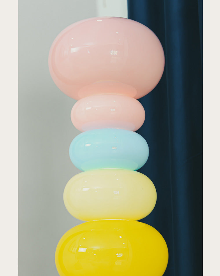 Floor Lamp Acrylic Candy Column 63 in Decorative Living Room Bedroom Lighting Accent | Thomler