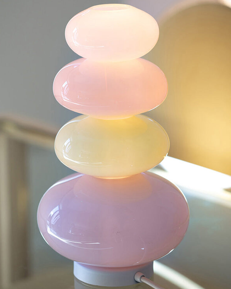 Floor Lamp Acrylic Candy Column 63 in Decorative Living Room Bedroom Lighting Accent | Thomler