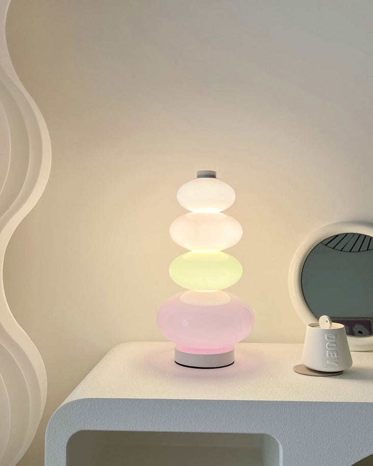Floor Lamp Acrylic Candy Column 63 in Decorative Living Room Bedroom Lighting Accent | Thomler