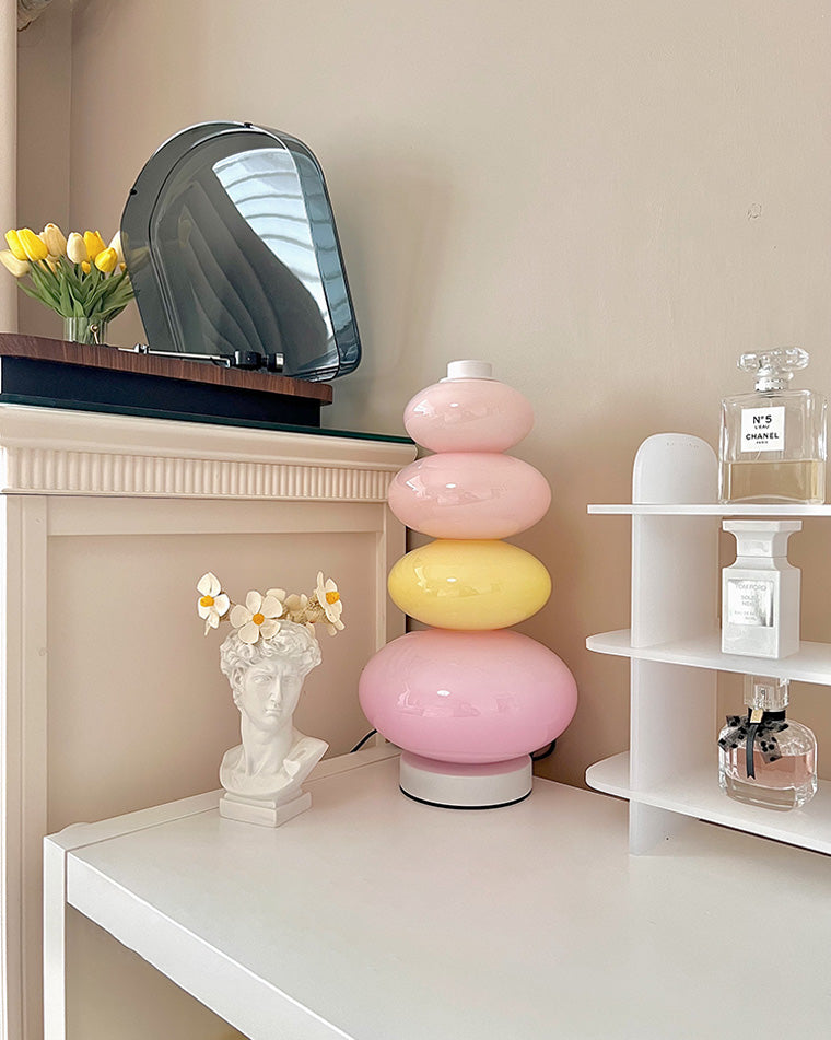 Floor Lamp Acrylic Candy Column 63 in Decorative Living Room Bedroom Lighting Accent | Thomler