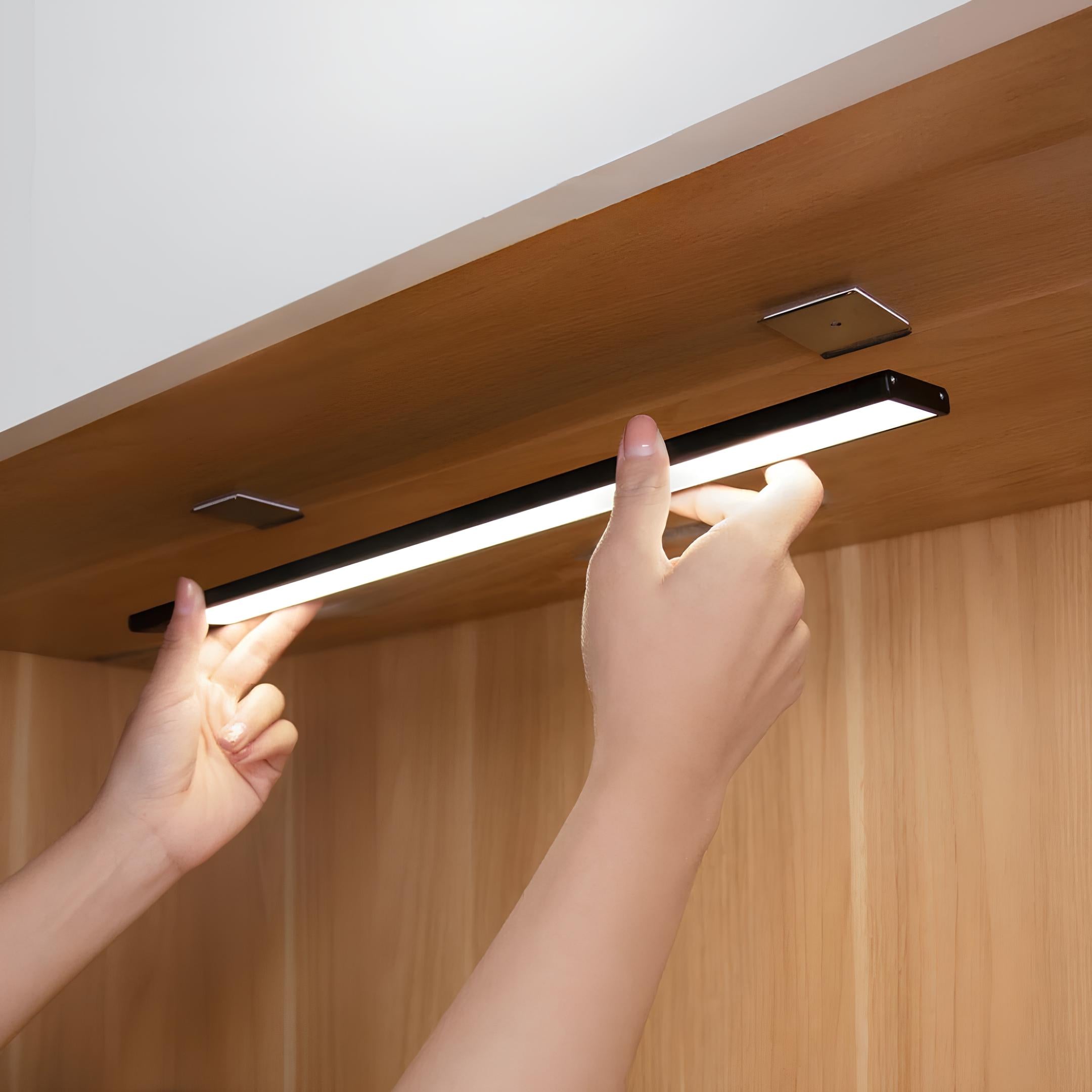 Motion Sensor Light ABS 8.0 cm Wireless USB Rechargeable Closet Hallway Night Lamp | Thomler