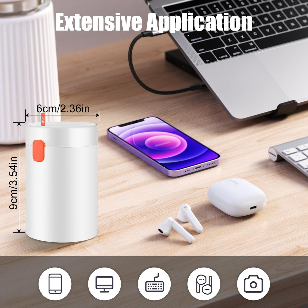 Tech Device Care Set – 20 Precision Tools for Screens, Keyboards & Earphones | Thomler