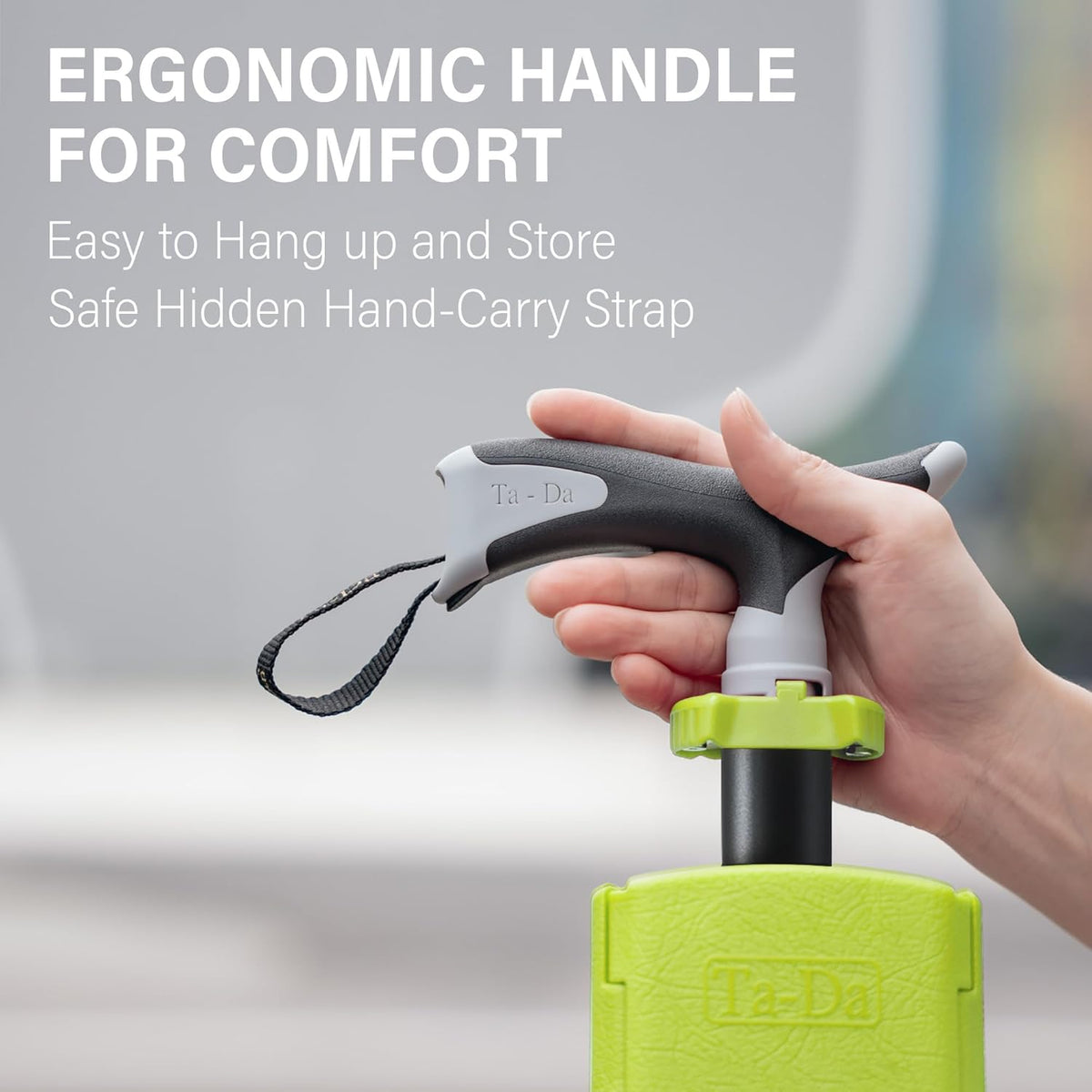 Folding Walking Stick with Built-In Seat for Hiking & Outdoor Rest Breaks | Thomler