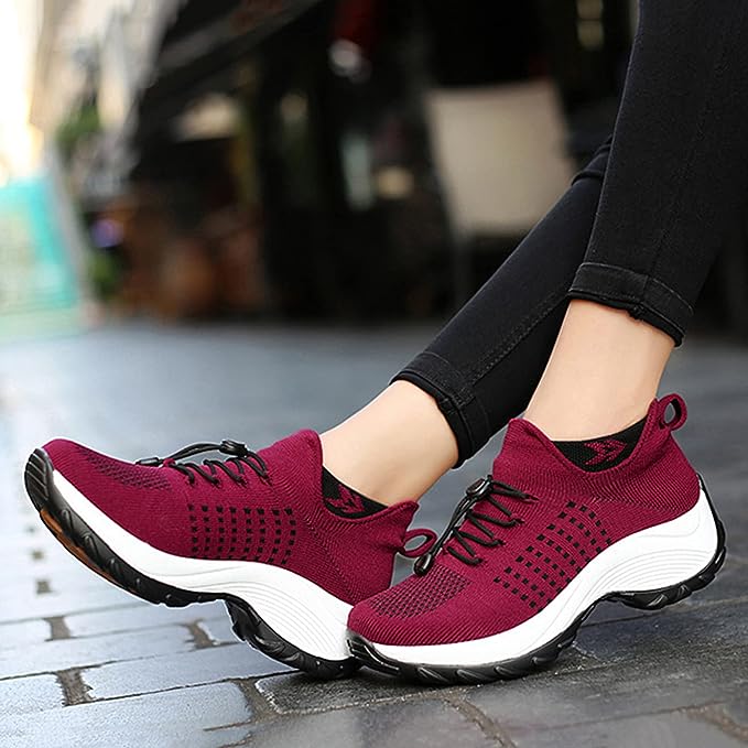 Orthopedic Sneakers for Plantar Fasciitis Relief Wide Toe Box Arch Support Cushioned Heel Slip-Resistant Sole for Women Men Foot Pain | Thomler
