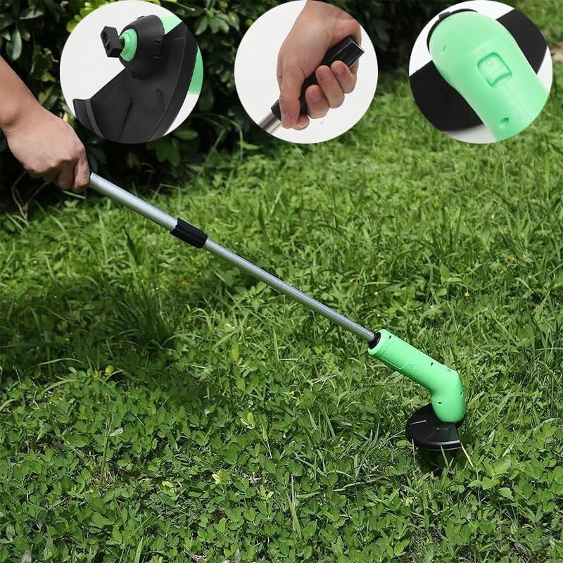 Kabelloser Mini-Rasentrimmer – federleicht und präzise für Kanten, Beete und enge Ecken