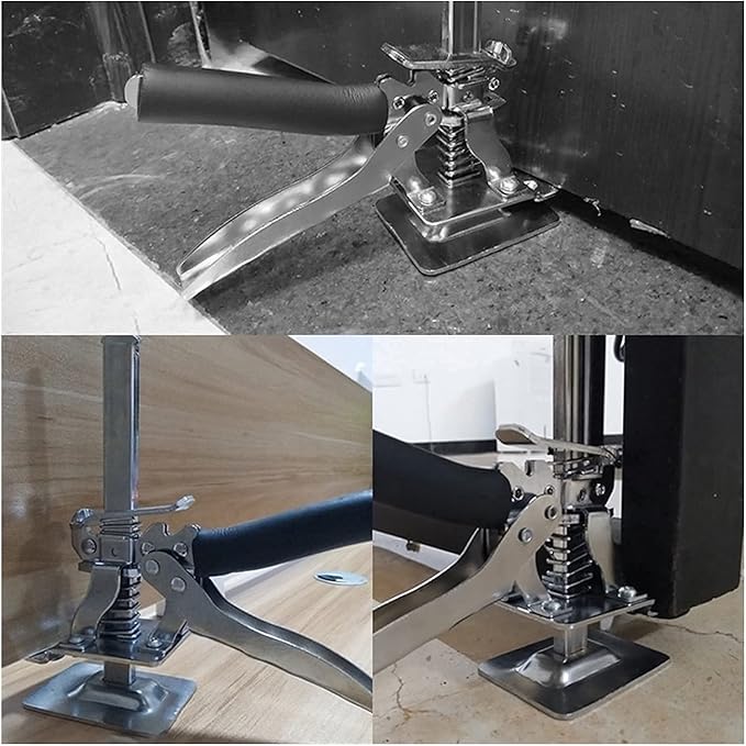 Cabinet Door Lift Jack with Adjustable Height Control for Woodworking Installation Projects DIY Renovation Trim Work Flooring | Thomler
