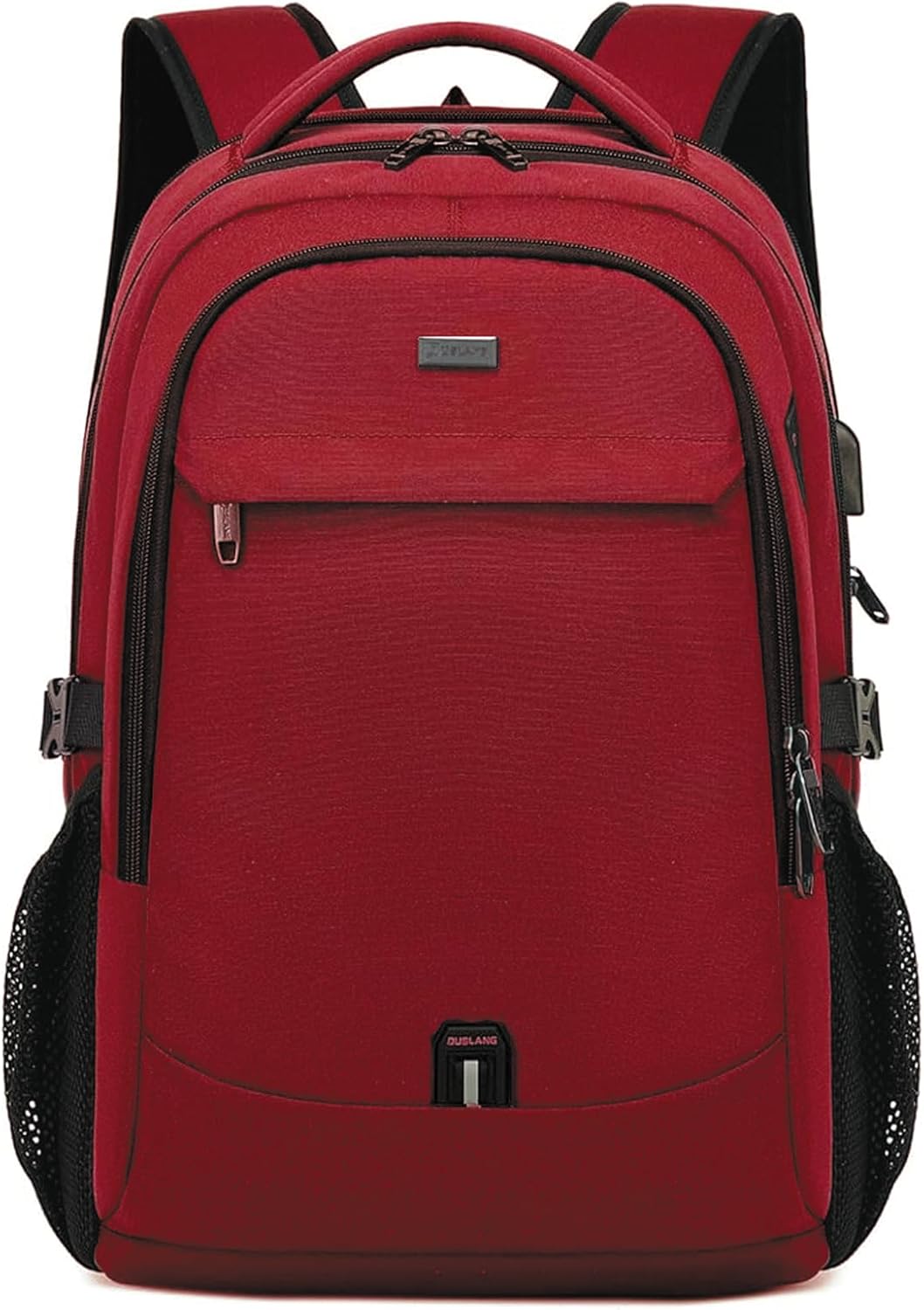 Travel Backpack with USB Charging Port for Laptops up to 17 Inches | Water-Resistant Daypack with Anti-Theft Pocket for Business Work School | Thomler