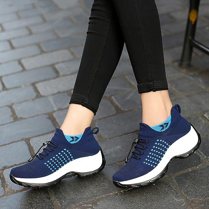 Orthopedic Sneakers for Plantar Fasciitis Relief Wide Toe Box Arch Support Cushioned Heel Slip-Resistant Sole for Women Men Foot Pain | Thomler