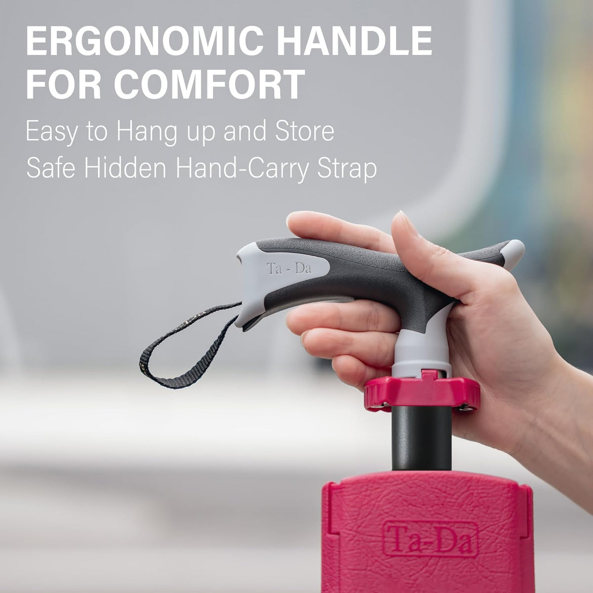 Folding Walking Stick with Built-In Seat for Hiking & Outdoor Rest Breaks | Thomler