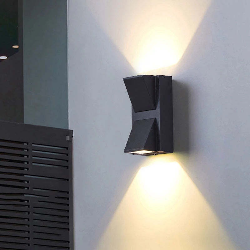 IP65 Weatherproof Sconce with Integrated LED for Patio, Entryway & Garden – Available in Charcoal & Jet Finishes | Thomler