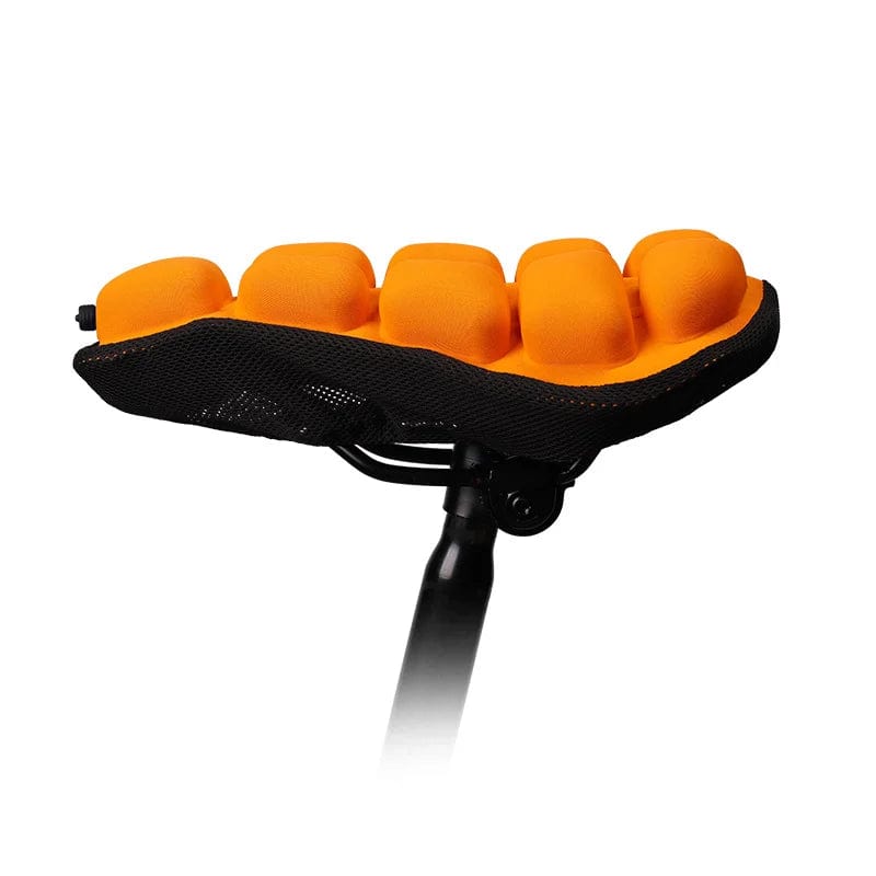 Inflatable Bike Seat Cushion with Air Shock Absorption & Ventilated Design for Comfort on Long Rides – Adjustable Pressure Bicycle Saddle | Thomler
