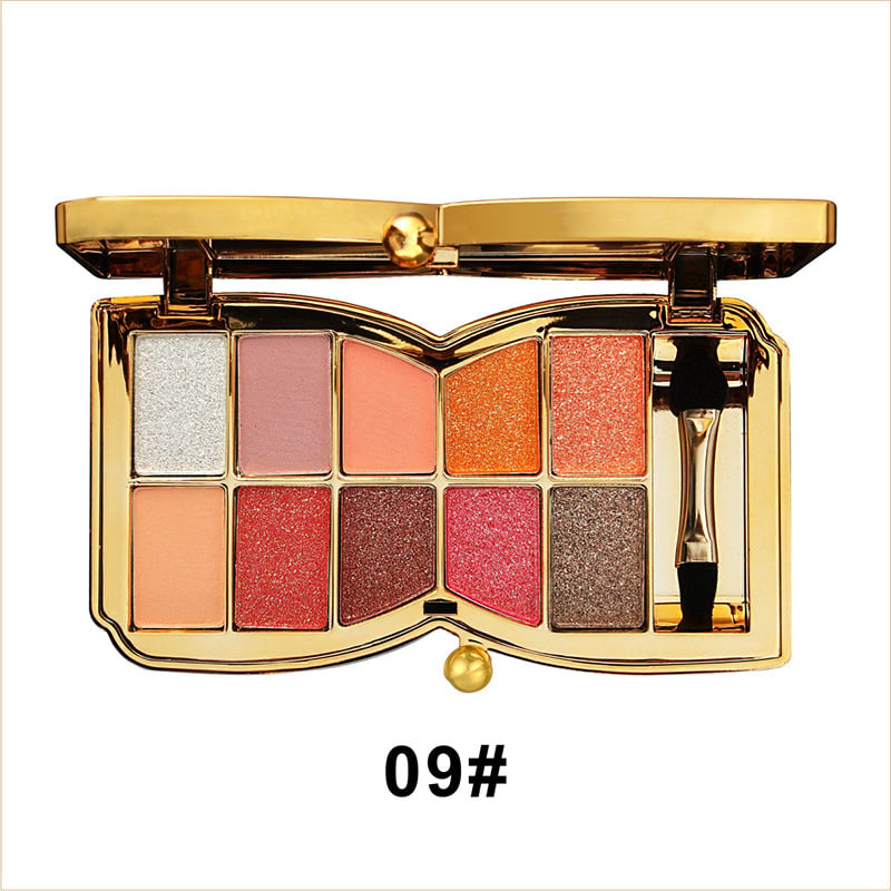 ShimmerGlam Pro – 10-farbige Glitzerpalette | 50% RABATT