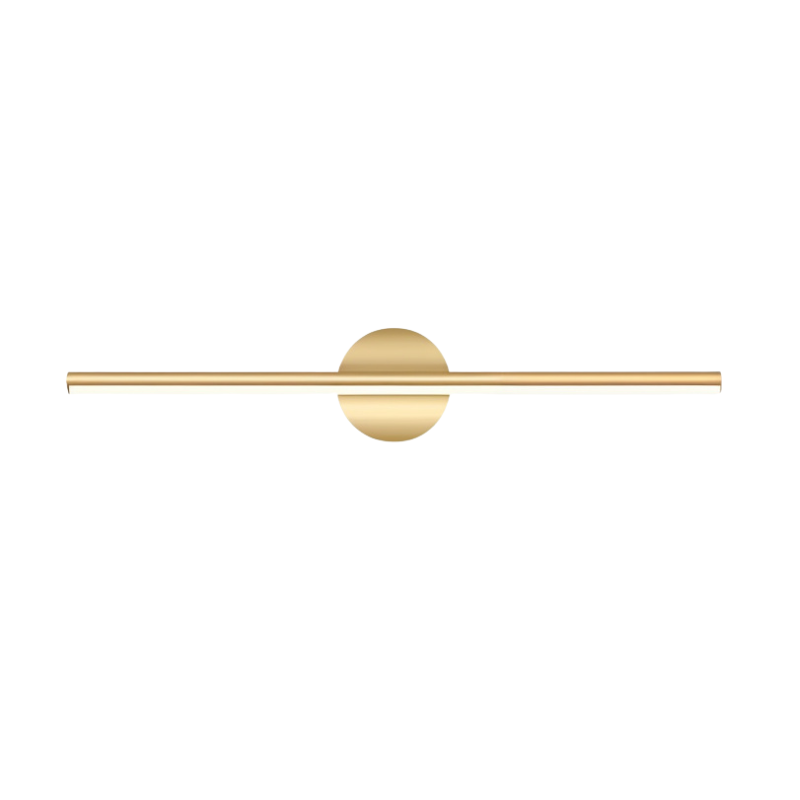 LED Wall Sconce Black & Gold Metal Modern Geometric Light Fixture for Living Room Bedroom Bathroom Warm White Accent Lighting | Thomler