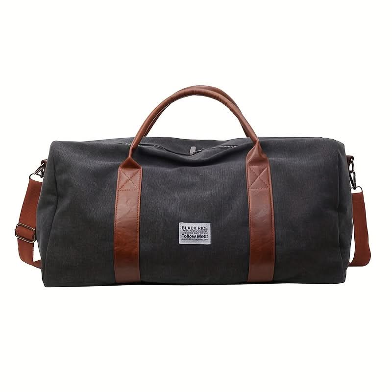 Canvas Overnight Duffel Bag with Multi-Compartment Storage for Travel & Gym | Thomler