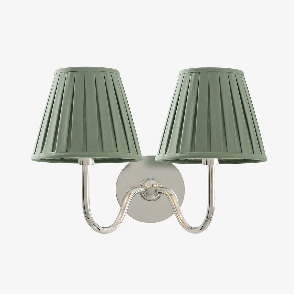 Brass Sconce with Fabric Drum Shade – 1 or 2 Light Hardwired Fixture for Bedroom, Hallway & Living Room | Thomler