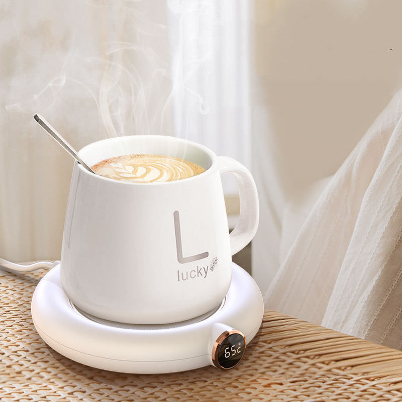 Desktop Hot Plate for Coffee & Tea Mugs – USB Powered Beverage Warmer for Office & Home | Thomler