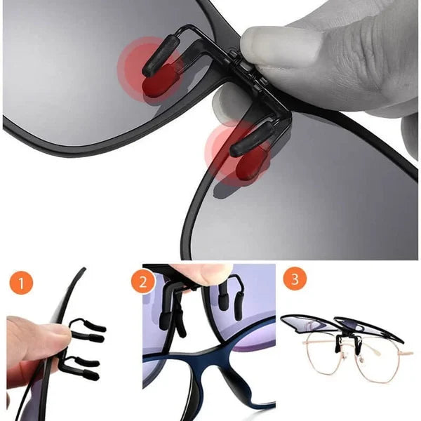 ShadeFlip – Clip-On Sonnenbrille | 1+1 GRATIS