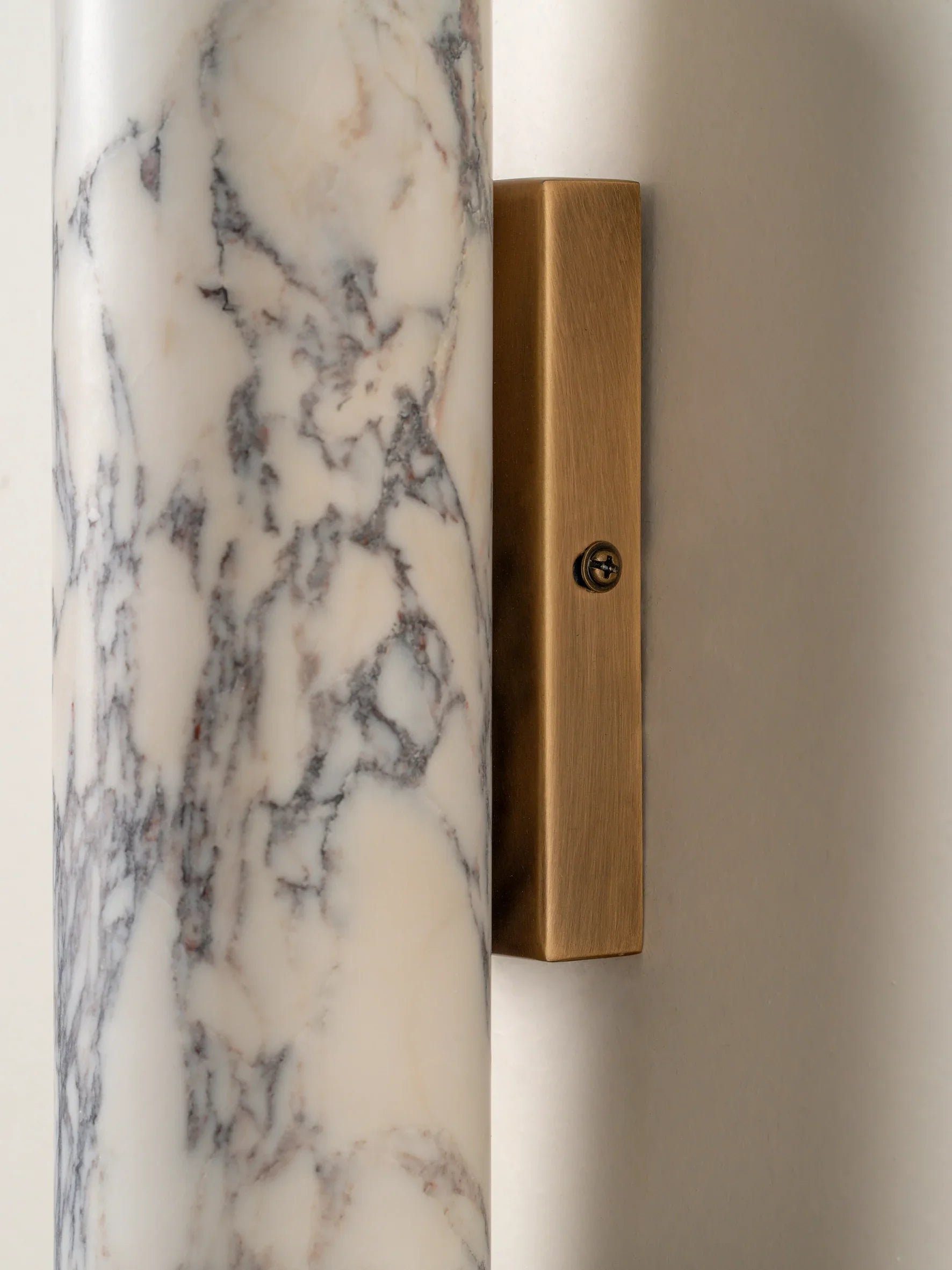 Wall Lamp Marble 24.0 cm Natural Stone Bathroom Mirror Up Down G9 LED Hallway Interior Lighting | Thomler