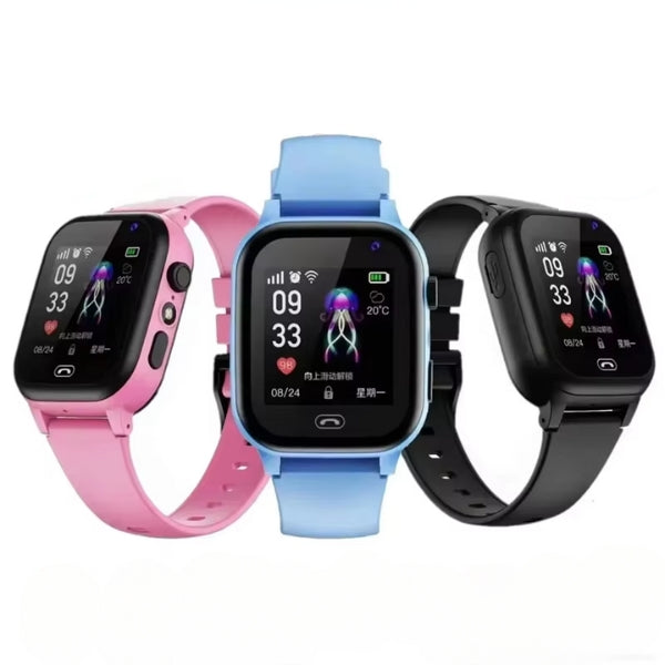 Children's Wearable Location Tracker Watch with Two-Way Face Chat & Emergency Alert Button for Boys & Girls Ages 4-12 | Thomler
