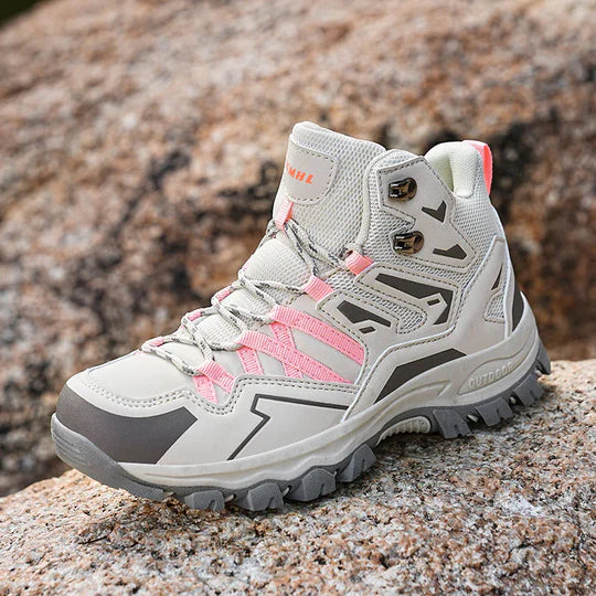 Cushioned High-Top Hiking Boots with Ankle Support for Men & Women – Waterproof Trail Shoes for Outdoor Adventures & Travel | Thomler