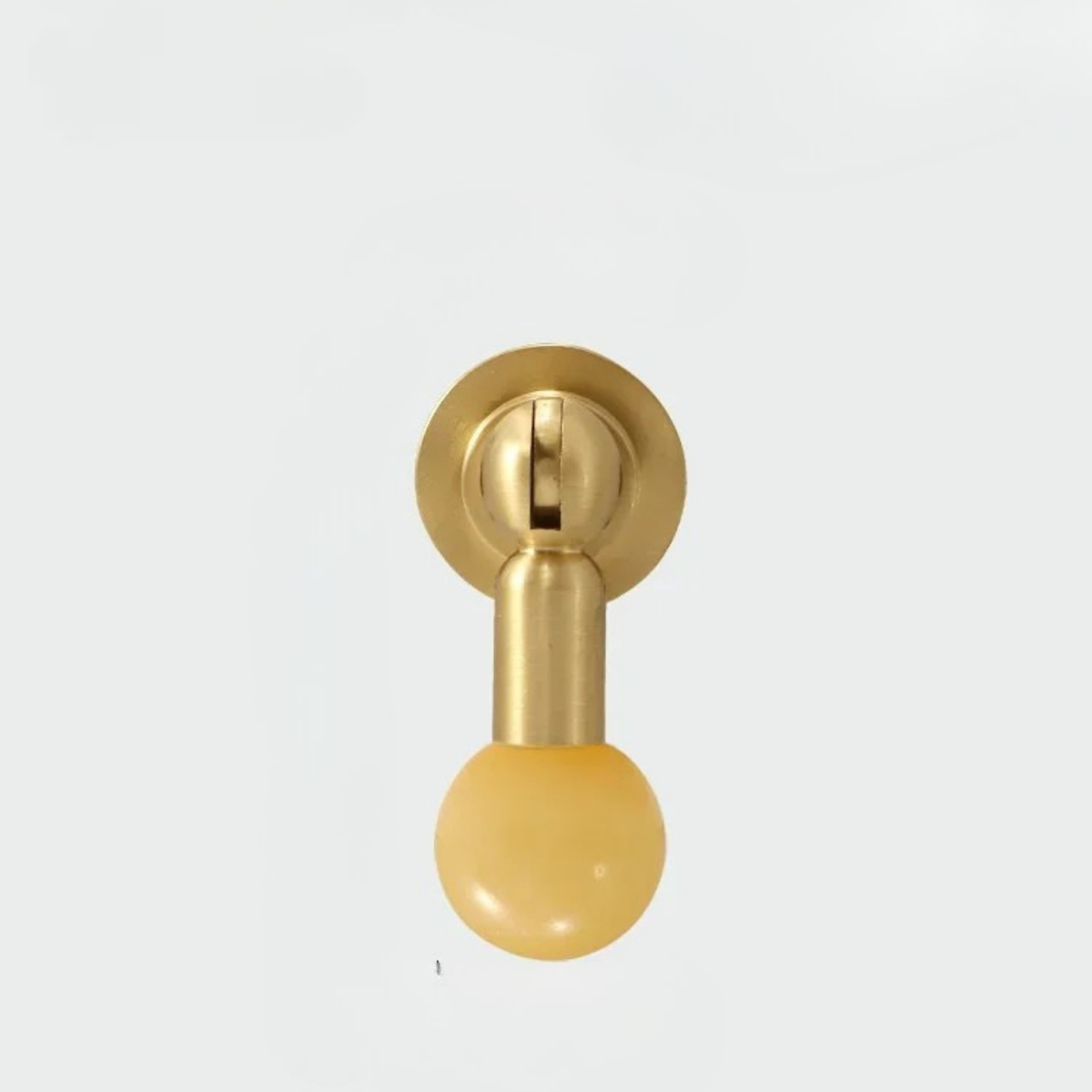 Decorative Brass & Crystal Knob for Cabinet Doors, Drawers & Furniture – Polished Hardware Pull Handle | Thomler