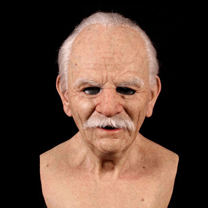 Full Face Character Mask for Adults – Natural Latex Costume Headpiece for Halloween, Theater & Cosplay Events | Thomler