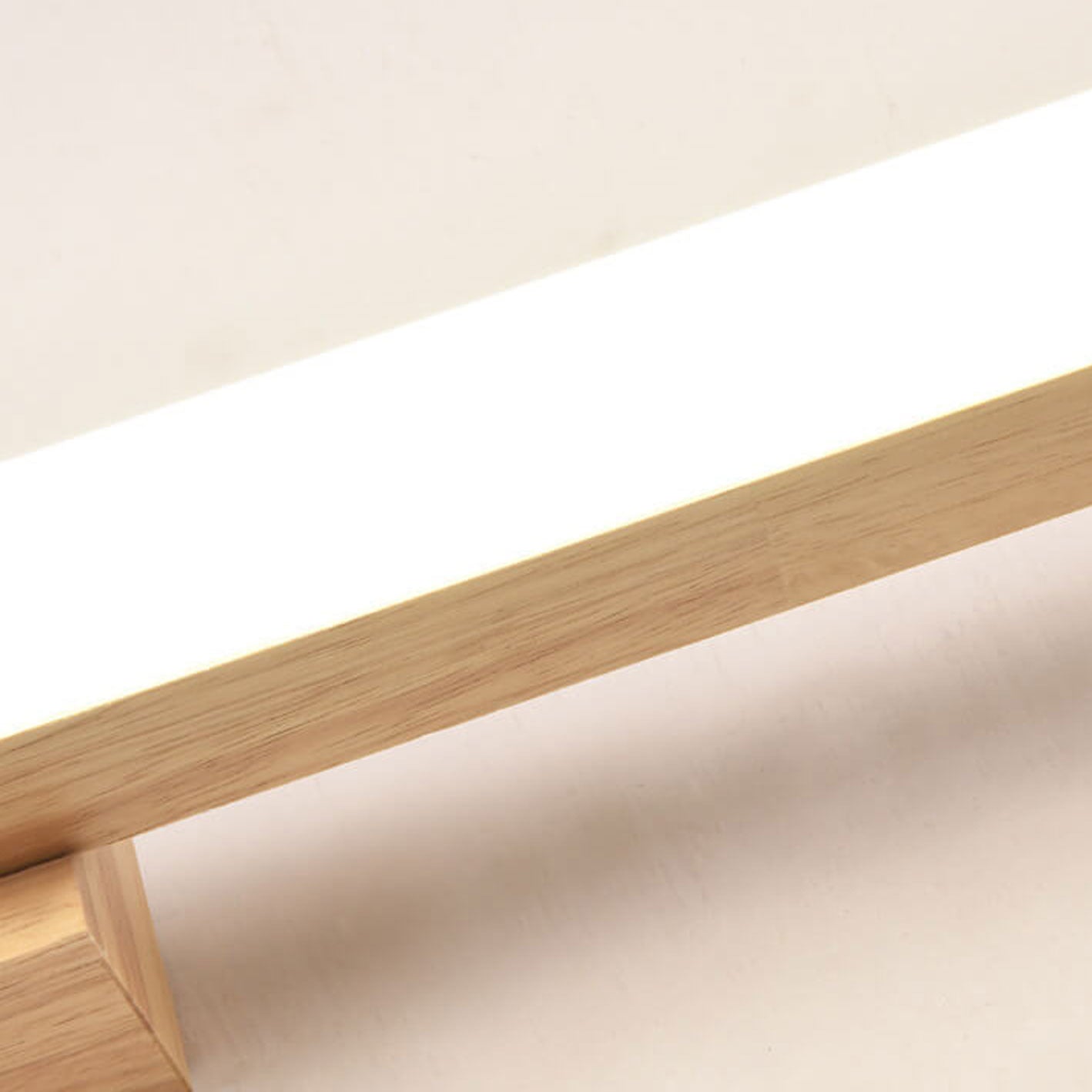 Wall Lamp Wood Acrylic 16W 31.5 in Bathroom Living Room Study Modern LED Lighting Fixture | Thomler