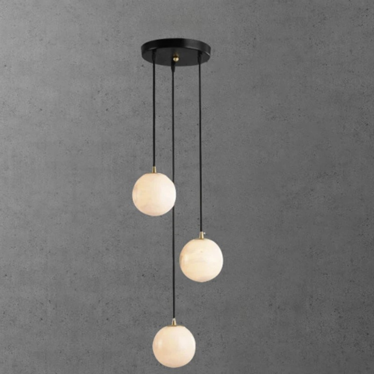 Spiral Globe Chandelier for Staircases and Foyers – Adjustable Drop with 3 to 18 Lights | Thomler