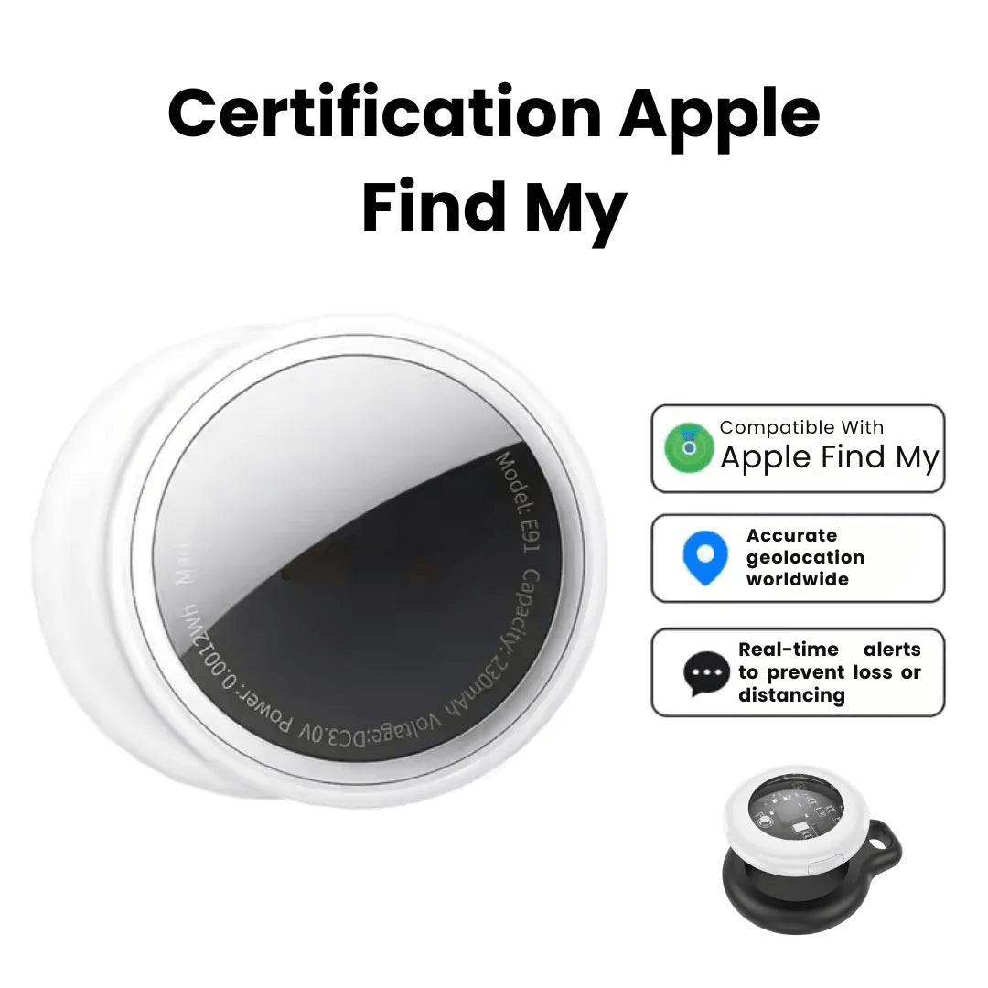 Real-Time Location Tracker for Seniors – Waterproof Clip-On Tag with Find My Network | Thomler