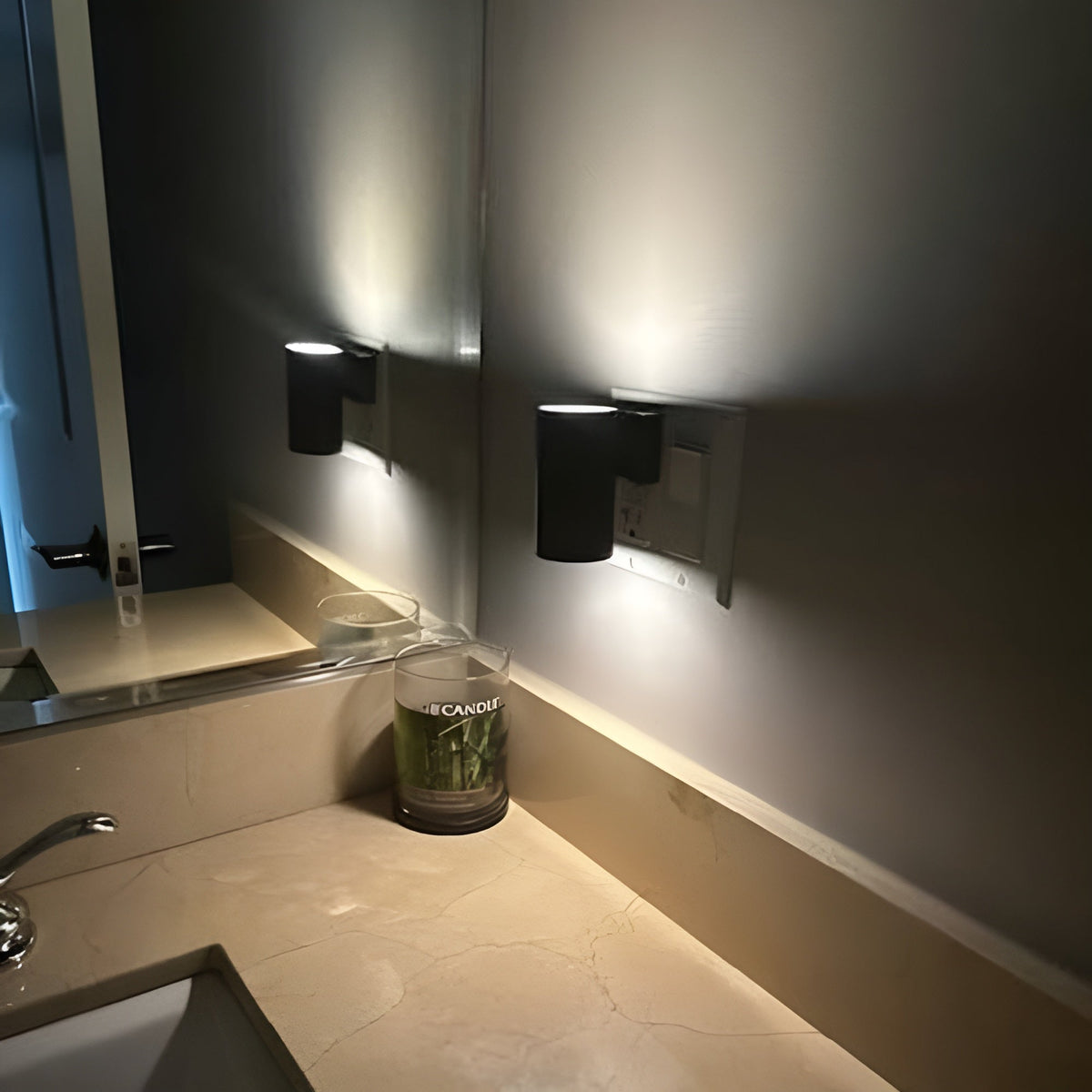 Dimmable Plug-In LED Night Light for Hallways, Bedrooms & Nurseries – Adjustable Brightness Outlet Light | Thomler