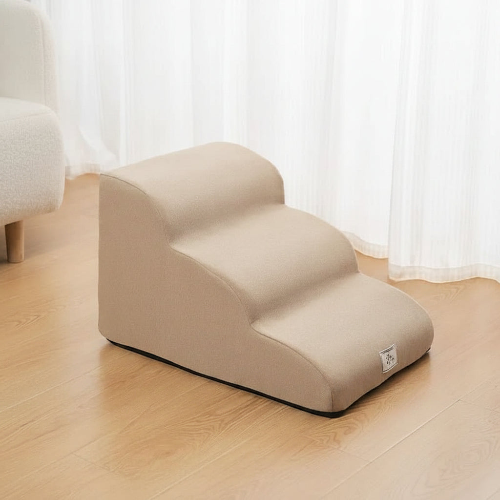 Cushioned Step Ramp for Small Dogs & Senior Pets – Indoor Furniture Access | Thomler