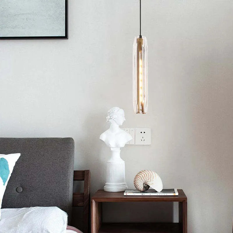 Smoked Glass Globe Pendant Light with Brass Finish for Dining Room & Kitchen Island | Thomler