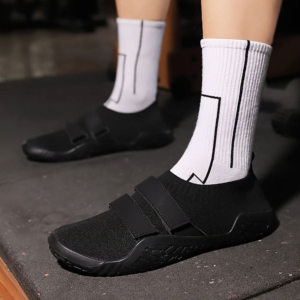 Zero-Drop Weightlifting Shoes with Flat Sole for Squats, Deadlifts & Gym Training | Thomler