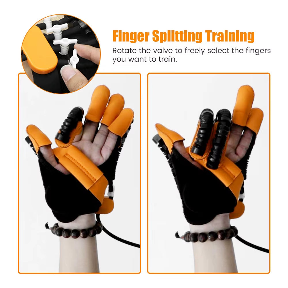 Powered Hand Therapy Gloves Rehab Recovery System for Stroke Arthritis Nerve Injury Support Mobility Training At-Home Physical Therapy Equip | Thomler