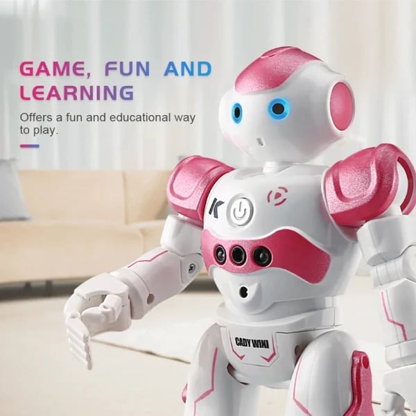 Interactive Gesture-Control Robot for Kids – Dancing, Musical Learning Toy with Voice & Programming | Educational STEM Playtime Companion | Thomler