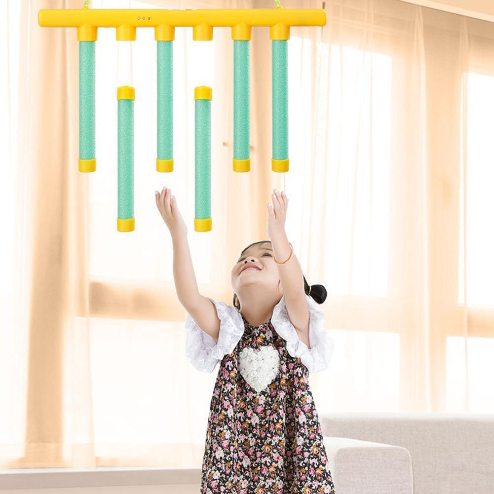 Reaction Training Toy 6 Stick Catch Game Family Play Reflex Trainer USB Rechargeable Three Speed Interactive Activity | Thomler