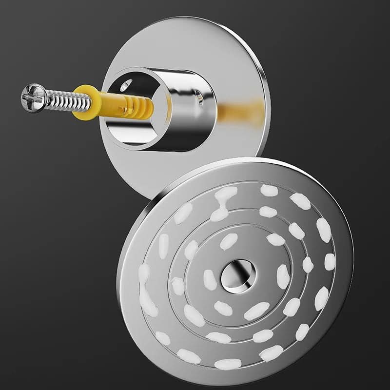 Corner Shower Rod Extendable No-Drill Stainless Steel L-Shape for Bathroom Wet Room | Thomler